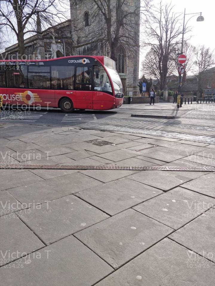 Image of Carousel Buses vehicle 432. Taken by Victoria T at 10.54.26 on 2022.02.10